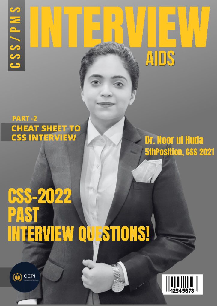 Cepi Css IH-2 Common Interview Questions: Cheat Sheet to CSS/PMS Interview ...