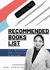 CGM-5 List of Recommended Books for CSS & PMS (Compulsory Subjects)
