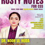 Rusty Notes for CSS by Dr. Noor ul Huda small