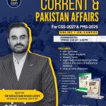 Pakistan & Current Affairs Session CSS-2027